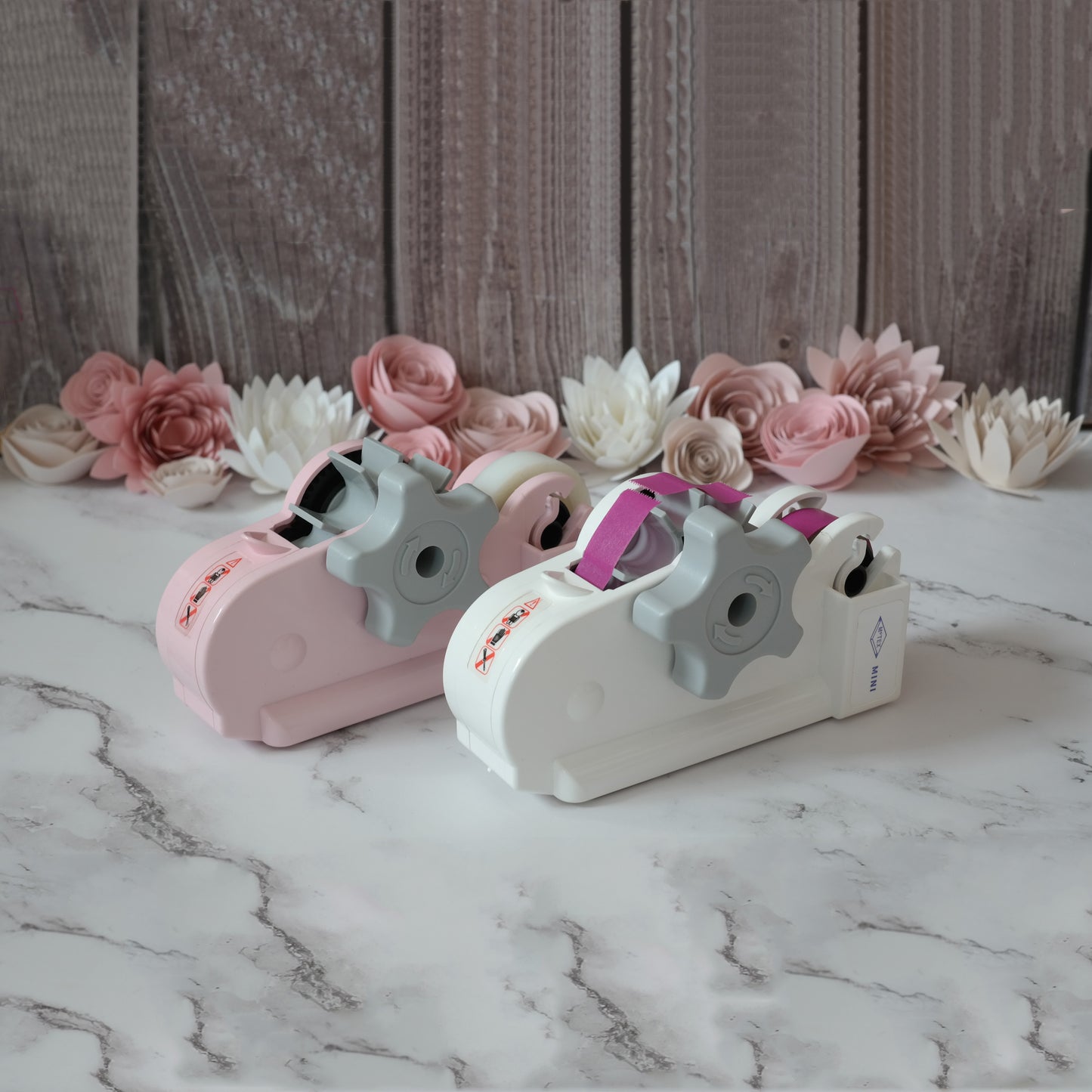 MoTEX Tape Dispenser for 1-Inch Core Tape with Self Cutting Tape Technology